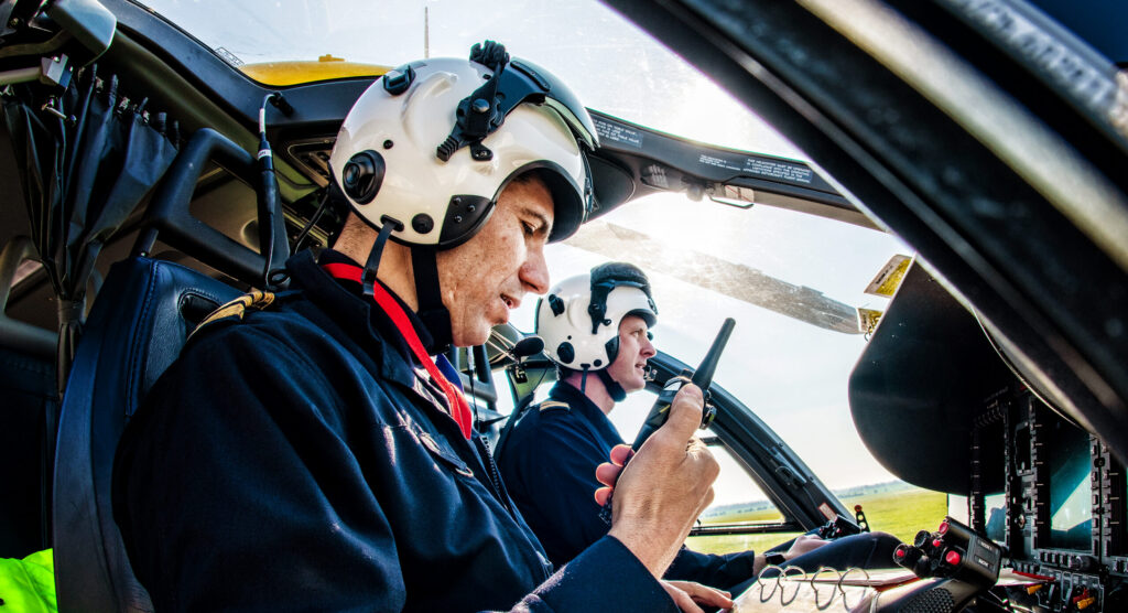 The sounds of a pilot’s shift