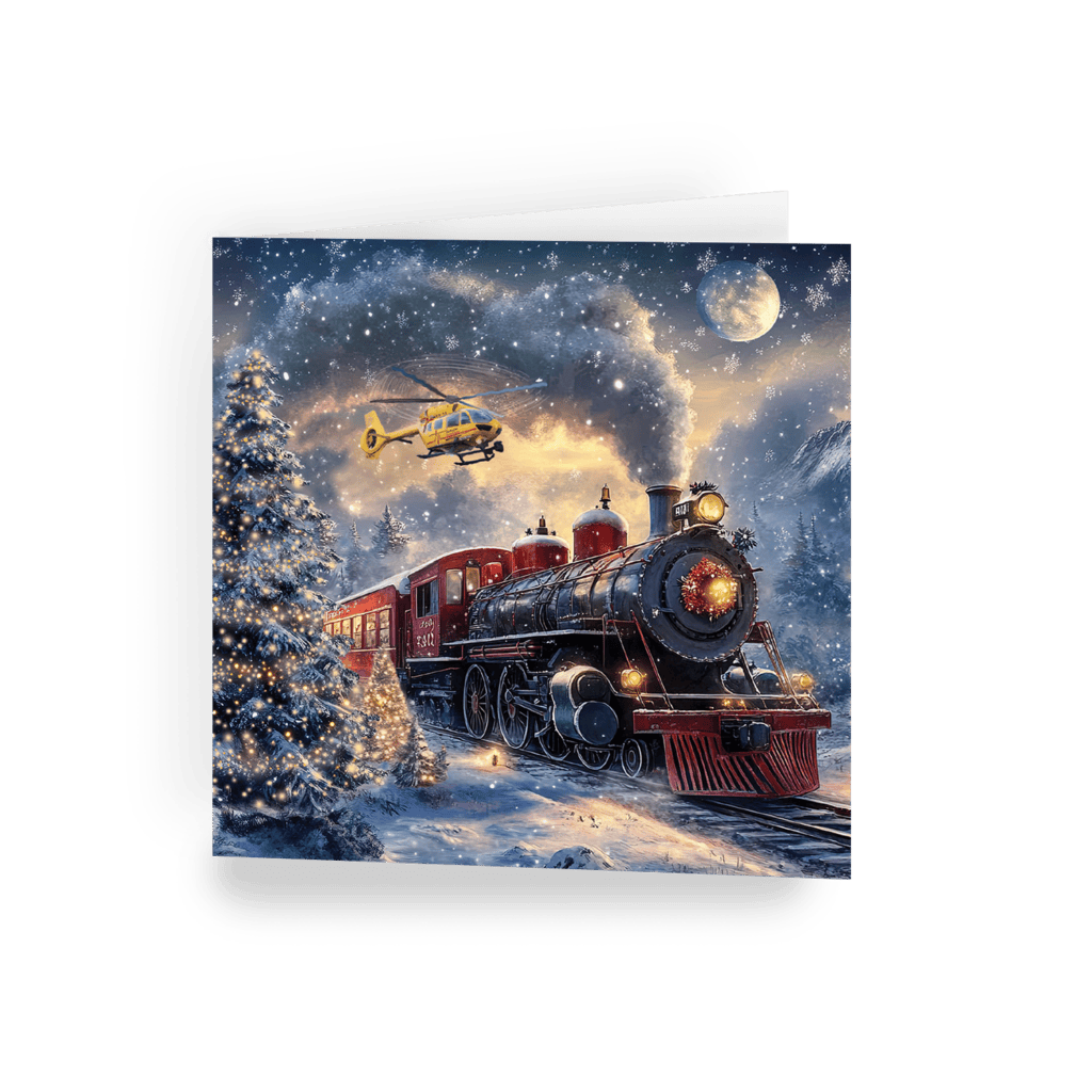 Christmas express greeting card