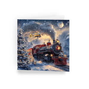 Christmas express greeting card