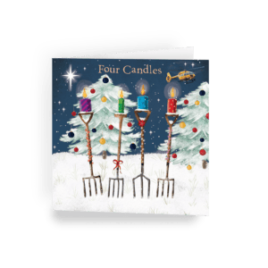 East Anglian Air Ambulance Four Candles Christmas card