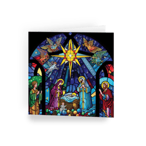 East Anglian Air Ambulance Holy Window Christmas card