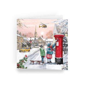 East Anglian Air Ambulance Letter to Santa Christmas card