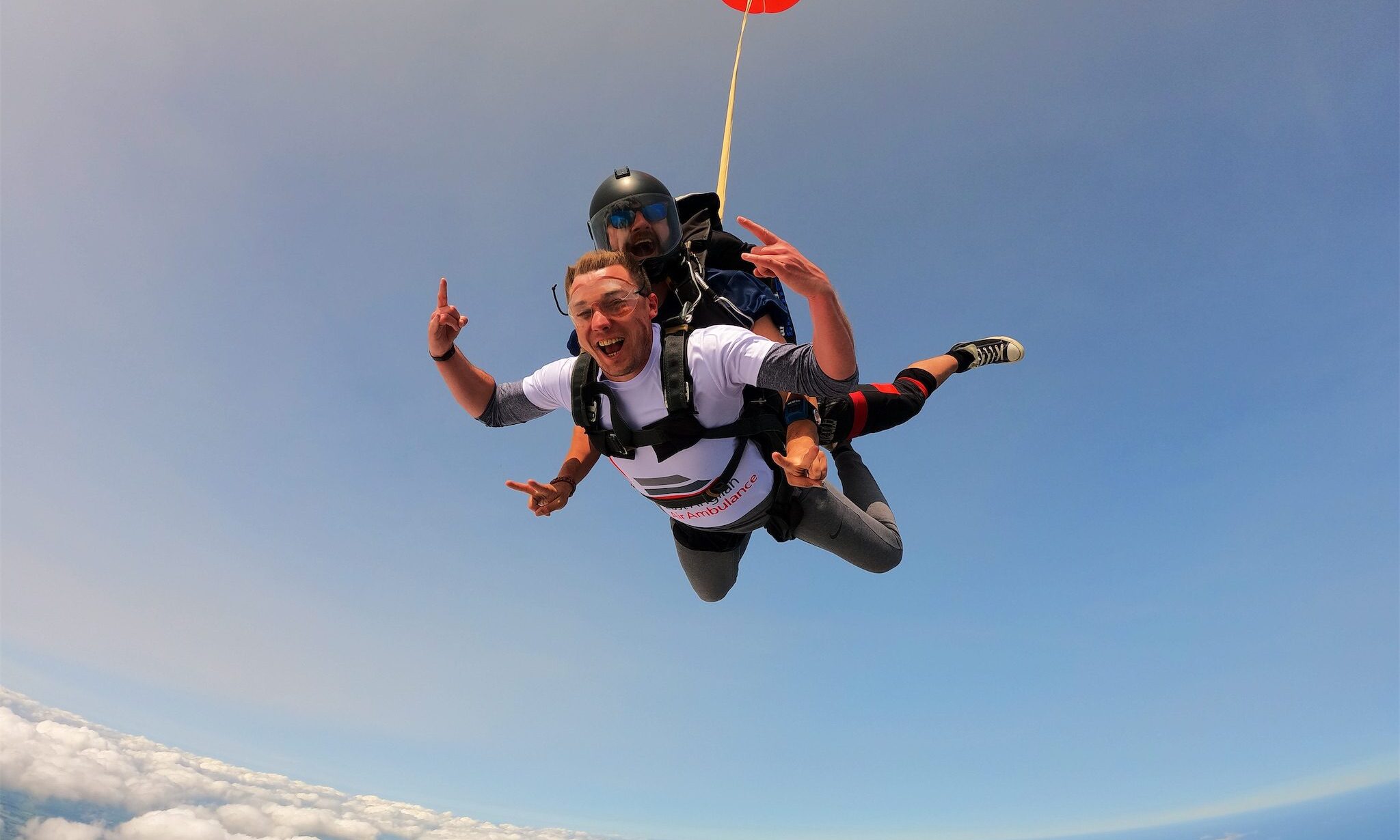 Jack parkin sky diving